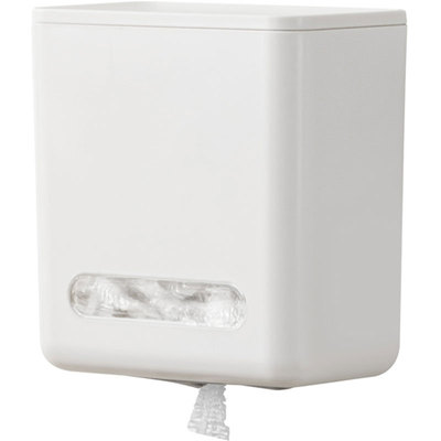 保鲜膜套收纳盒壁挂式免打孔