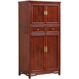 博瑶香樟木大衣斗柜全实木箱柜玄关储物新中式家具字画收纳柜子