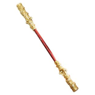 黑神话悟空周边齐天大圣兵器如意金箍棒黑色中性笔合金武器摆件玩具创意高颜值圆珠笔简约风速干0.5黑笔水笔