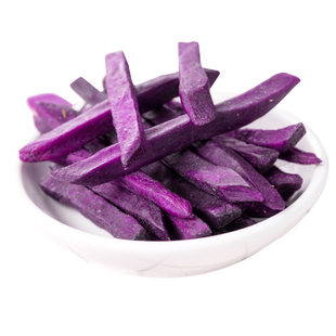 紫薯干地瓜干酥脆薯条零食香脆番薯片500g即食蔬菜干脆片散装果干
