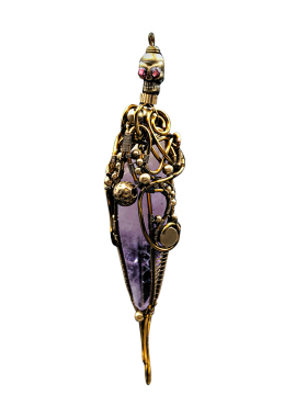 紫水晶克鲁兹可定制项链