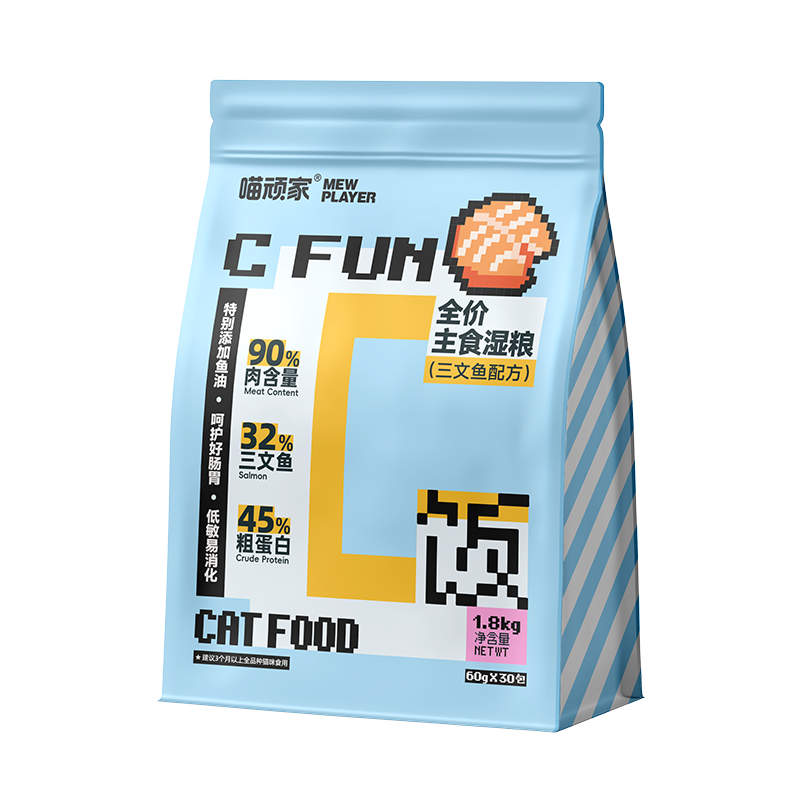 喵顽家全价主食湿粮C饭