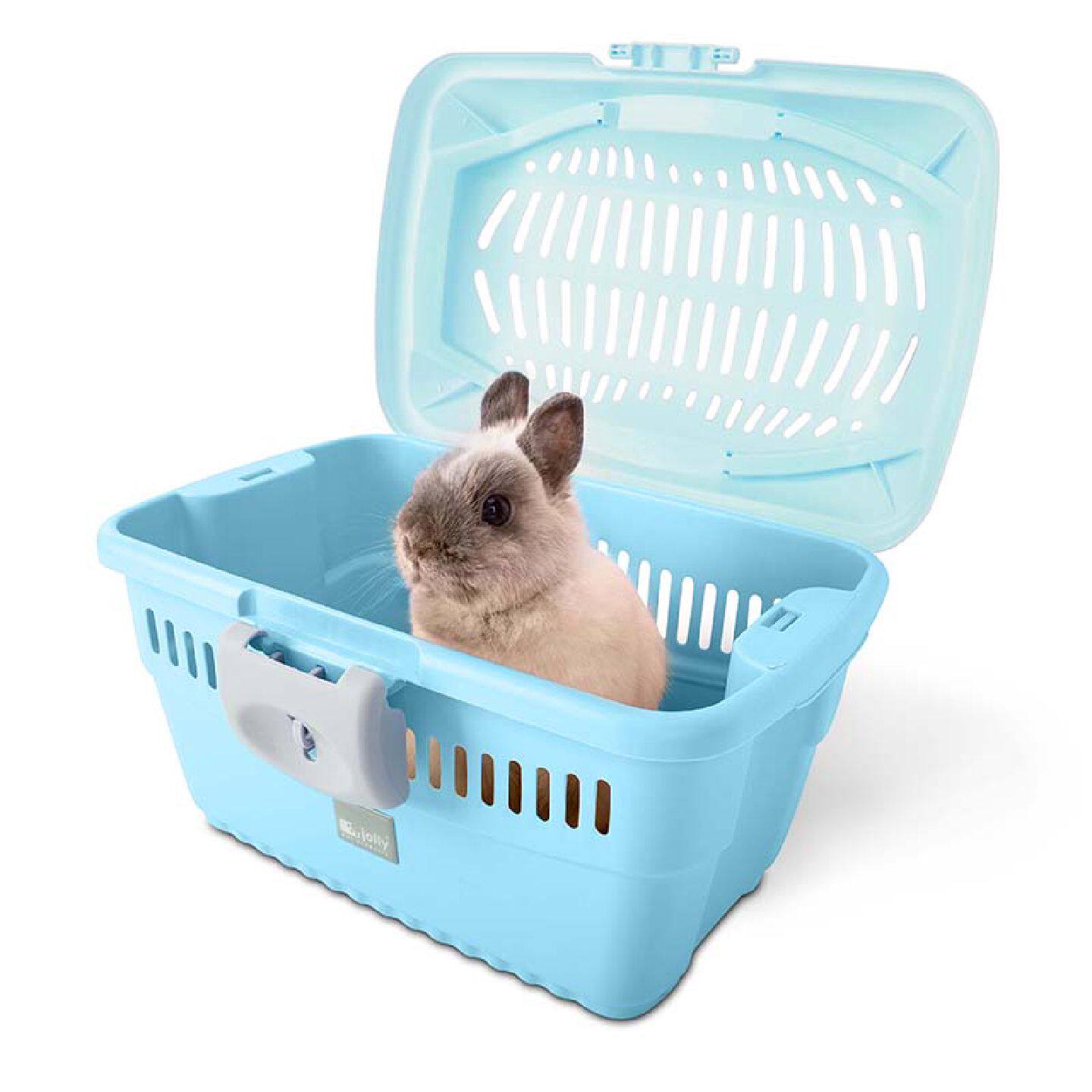 Jolly祖莉小宠外带笼手提笼兔子龙猫豚R鼠天竺鼠荷兰猪笼子