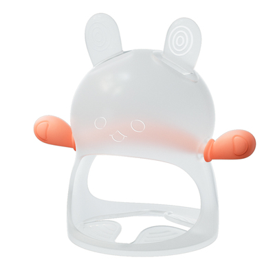 新贝牙胶婴儿6个月以上护手防脱