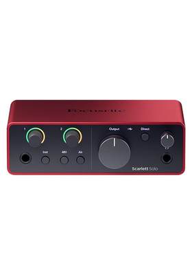 Focusrite福克斯特声卡solo4/2i2