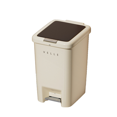 【新品优选】脚踩手按垃圾桶带盖
