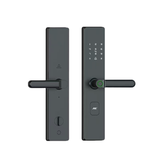 福乐门指纹锁V6半自动一握开智能锁密码锁电子锁包安装