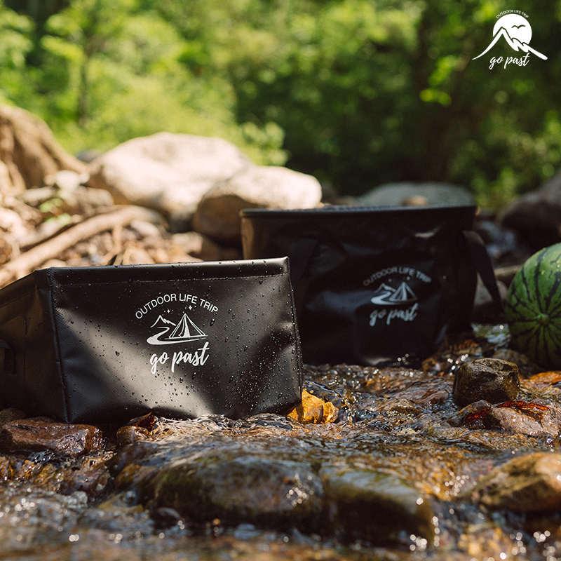 gopast户外折叠水桶便携水箱储水罐车载空桶大容量储水桶旅行蓄水