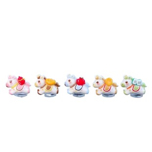 2026新款车载马上有钱小摆件发财暴富小马汽车内中控台装饰品