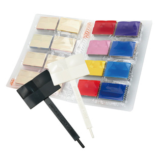 恒辉 PLAMO向上委员会 KJ031 模型制作喷漆试色卡连收藏书夹套装