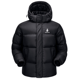 「Baby同款」企鹅热能2.0羽绒服女保暖鸭绒面包服25秋冬新款外套