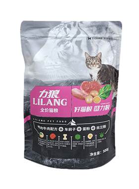 力狼猫粮全阶段美毛补钙猫主粮