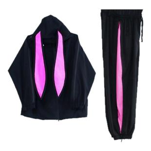 Arckrokdyl百变兔子耳朵单板滑雪服套装防水透气宽松女滑雪衣裤