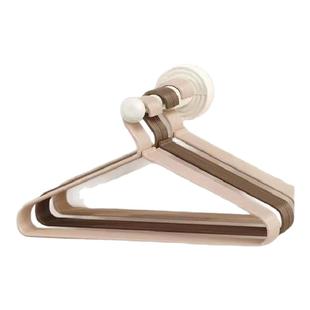 吸盘衣架收纳神器家用阳台多功能伸缩免打孔无痕挂衣架子墙上壁挂