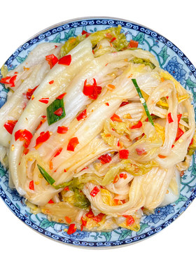 竹乡飘飘酸辣脆白菜泡菜不甜无油