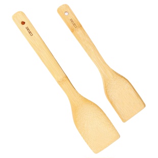 卡罗特铲子竹铲炒菜专用木铲锅铲家用长柄耐高温木质无漆一体成型