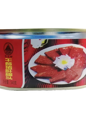 四川巴忠午餐猪肝罐头4罐猪肉