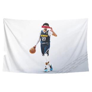 掘金贾马尔穆雷新秀球星Murray周边宿舍装饰背景墙布海报挂布挂毯