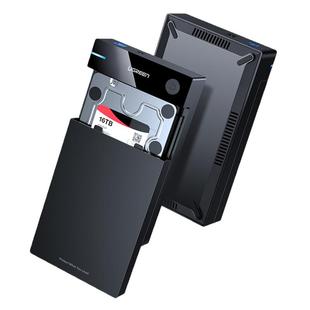 绿联移动硬盘盒子3.5/2.5英寸外接usb3.0机械固态sata台式机电脑