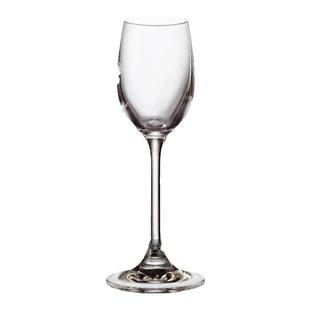 Bohemia捷克进口水晶玻璃甜酒杯白酒杯小号高脚利口酒杯家用一两