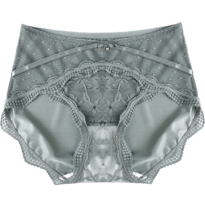 名汝三角女蕾丝内裤100%纯棉裆