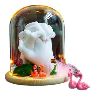 手模情侣diy手工手膜石膏3D模型克隆粉自制作定制生日礼物男朋友