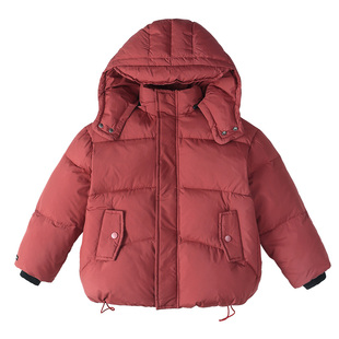 胖胖象2025新款儿童白鸭绒童装中大童宝宝连帽保暖羽绒服上衣外套