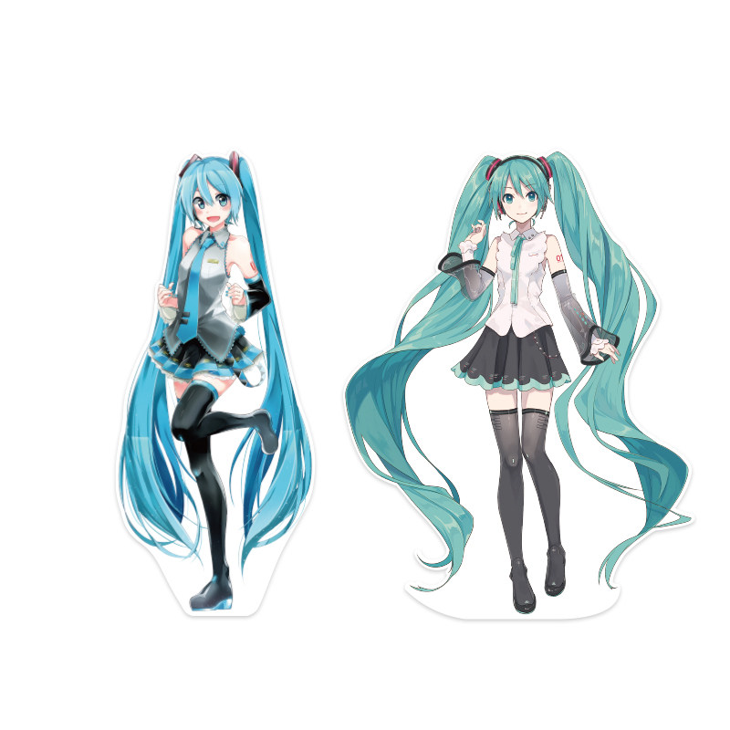 初音未来人形站立牌二次元动漫海报谷子店装饰网红打卡拍照区布置