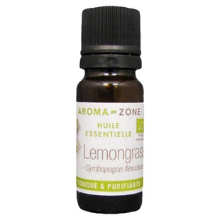 法国aroma zone AZ 有机柠檬香茅/柠檬草单方精油10ml lemongrass