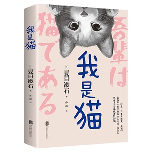 我是猫 夏目漱石小说代表作以猫眼看世界猫的所见所闻新华书店