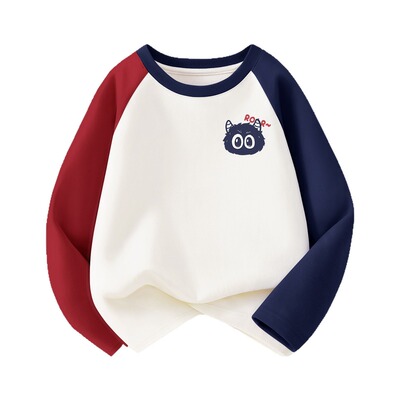 棉致童装衣服纯棉长袖t恤