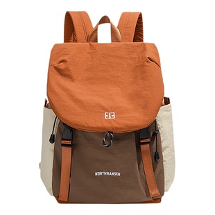 法国CEION & KEUST旅行双肩包女轻便背包大容量电脑包女大学生包