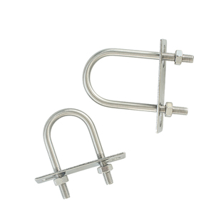 M6m8m10不锈钢304加长特长全套U型螺栓螺丝U型固定骑马管夹抱箍扣