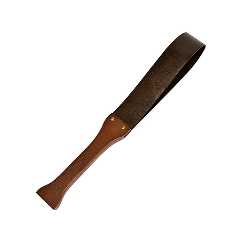 KINK质感超高真皮手工皮鞭