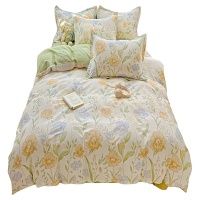 100%纯棉被套单件新疆全棉被罩