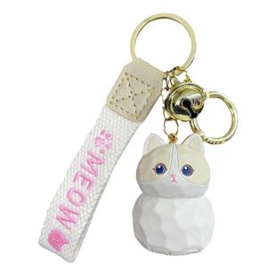 蓝猫橘猫布偶猫猫咪汽车钥匙扣女精致清新家用包包书包挂件链男款