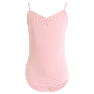 舞东方女童舞蹈服夏季吊带幼儿女孩芭蕾舞儿童舞蹈练功服体操服