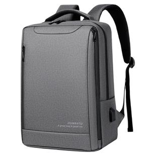 SuprFicial商务双肩包男大容量电脑包防水通勤背包轻便商务背包