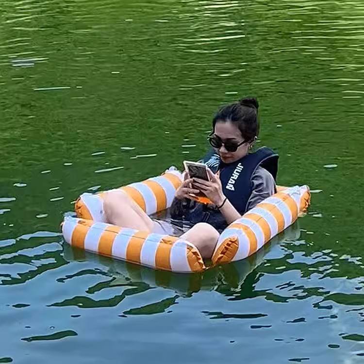 水上浮排充气床游泳圈成人加厚防侧翻儿童婴幼儿3岁6岁12岁以上