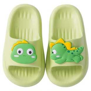 儿童拖鞋男童夏季小孩男孩室内居家轻便洗澡防滑女童宝宝恐龙凉拖