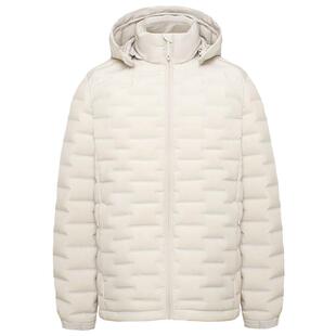 鸭鸭轻薄羽绒服男士2025秋冬新款短款保暖休闲时尚可脱卸帽外套J