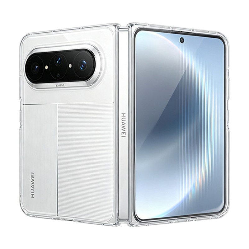 金佳适用华为Pura X MAX手机壳透明简约新款HUAWEI Pura X典藏版超薄裸感保护套全包防摔折叠屏前后盖高级