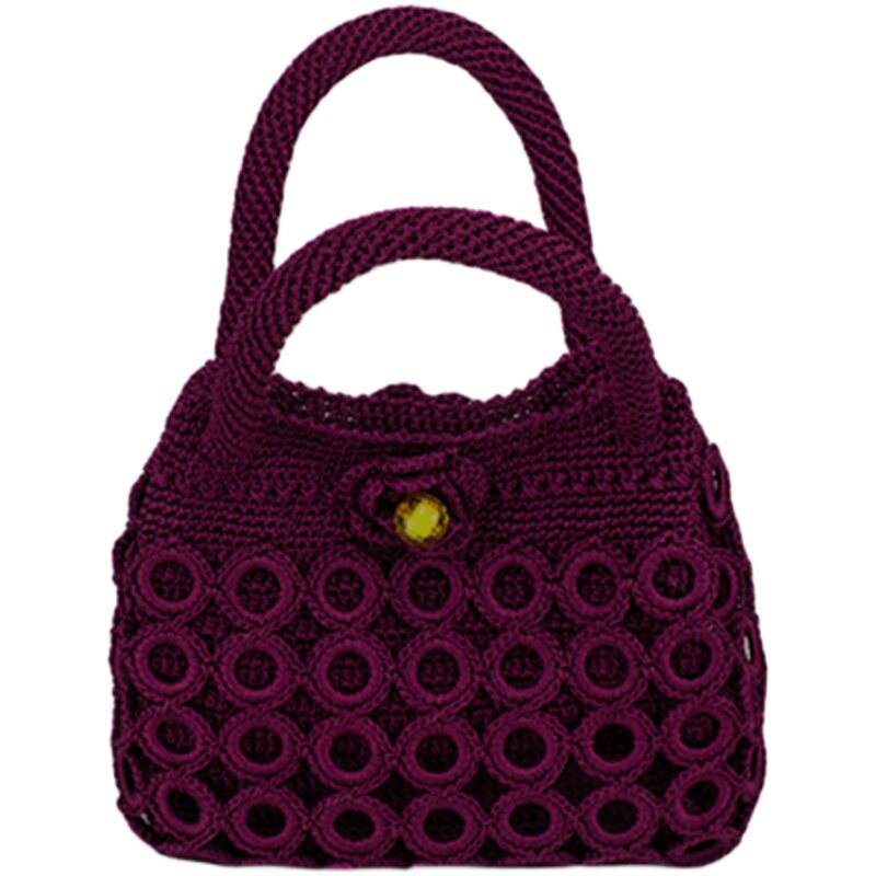 定制女款圈圈毛线包手提包编织包零钱包3天左右发货包邮