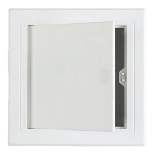 ABS按压式检修口墙面装饰盖板检修口装饰盖110下水管检修口