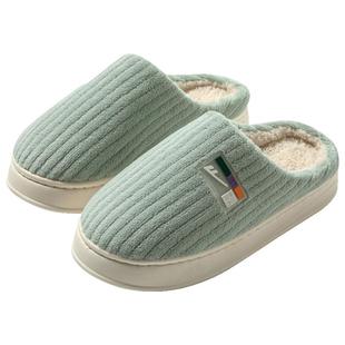 回力棉拖鞋女秋冬季2025新款室内家居厚底家用保暖防滑棉拖男冬天