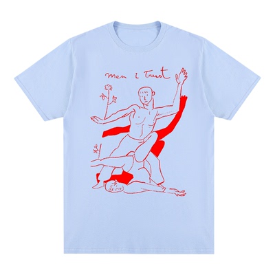 Men I Trust短袖T恤迷幻摇滚独立电子流行乐队Dancers跳舞男女INS