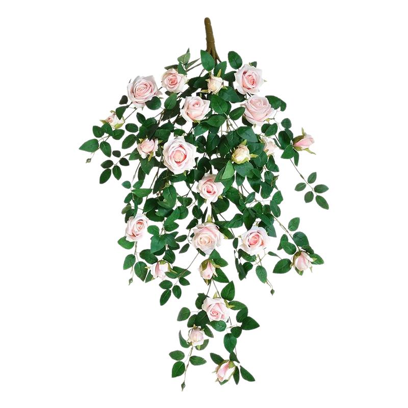 仿真花壁挂墙壁装饰花挂花吊花