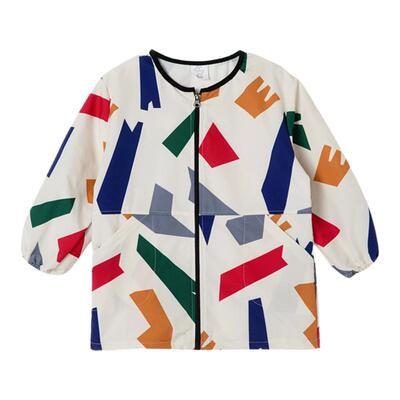 智多贝美休闲柔软男童防水罩衣