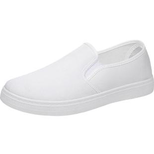 护士鞋男夏季软底休闲工作舒适透气小白鞋男士不累脚医院专用布鞋