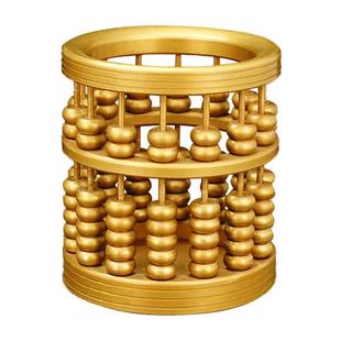 笔筒纯铜摆件龙马鹰办公室桌面书房客厅送礼创意装饰品摆设烟灰缸